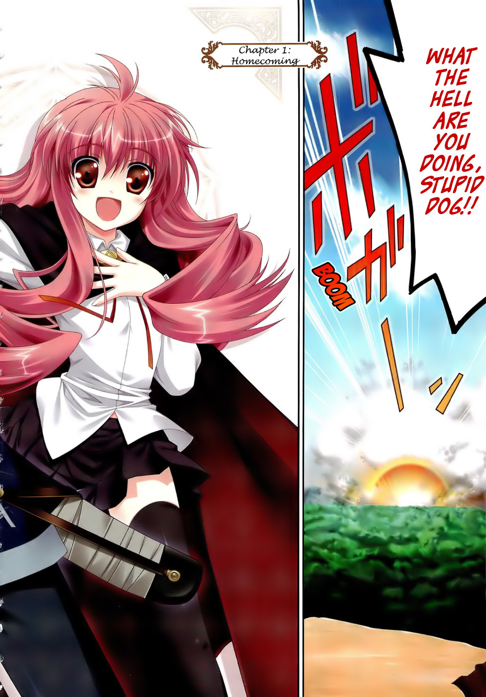 Zero no Tsukaima Chevalier Chapter 1 page 6 - Chapter 1: Homecoming