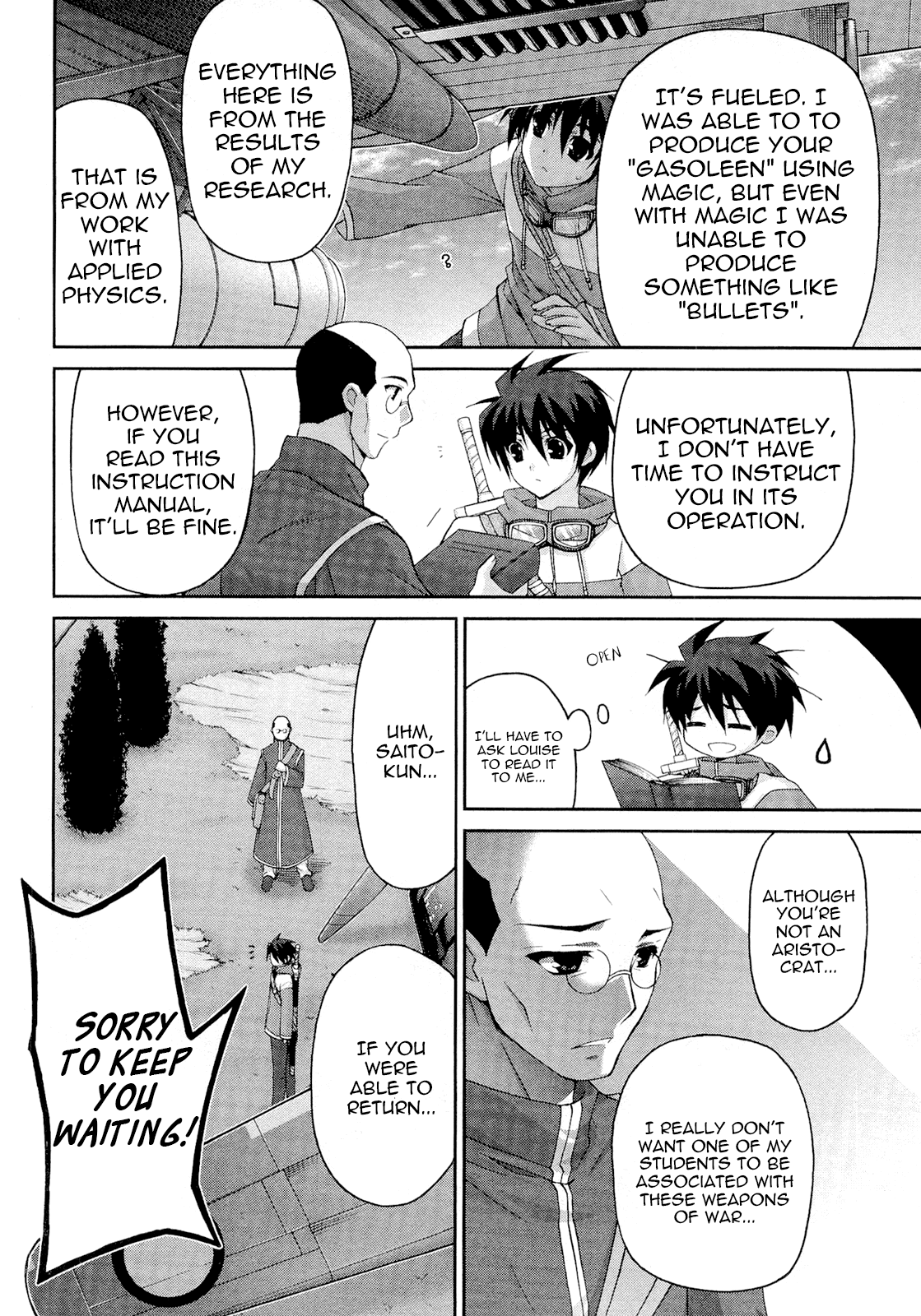 Zero no Tsukaima Chevalier Chapter 11 page 10 - Chapter 11: The Ruby of Atonement
