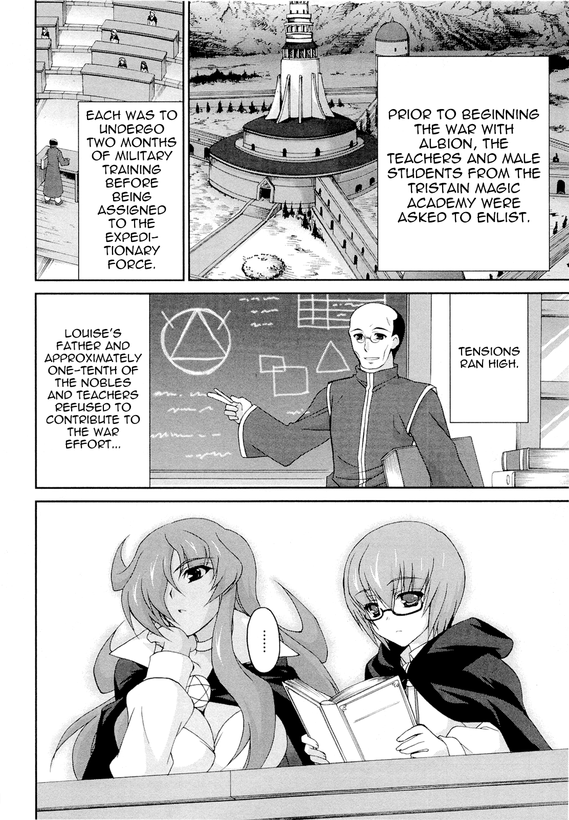 Zero no Tsukaima Chevalier Chapter 11 page 4 - Chapter 11: The Ruby of Atonement
