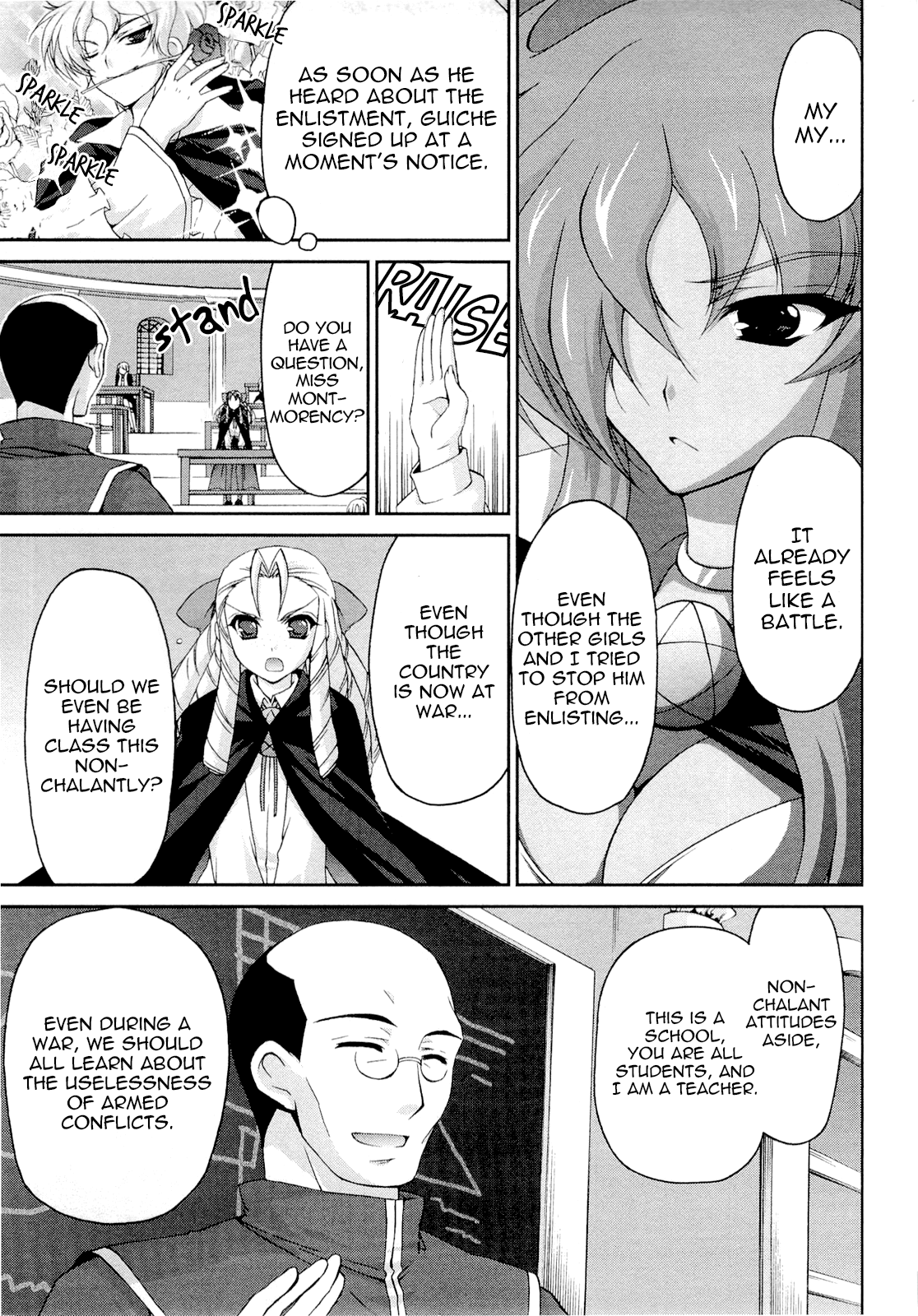 Zero no Tsukaima Chevalier Chapter 11 page 5 - Chapter 11: The Ruby of Atonement