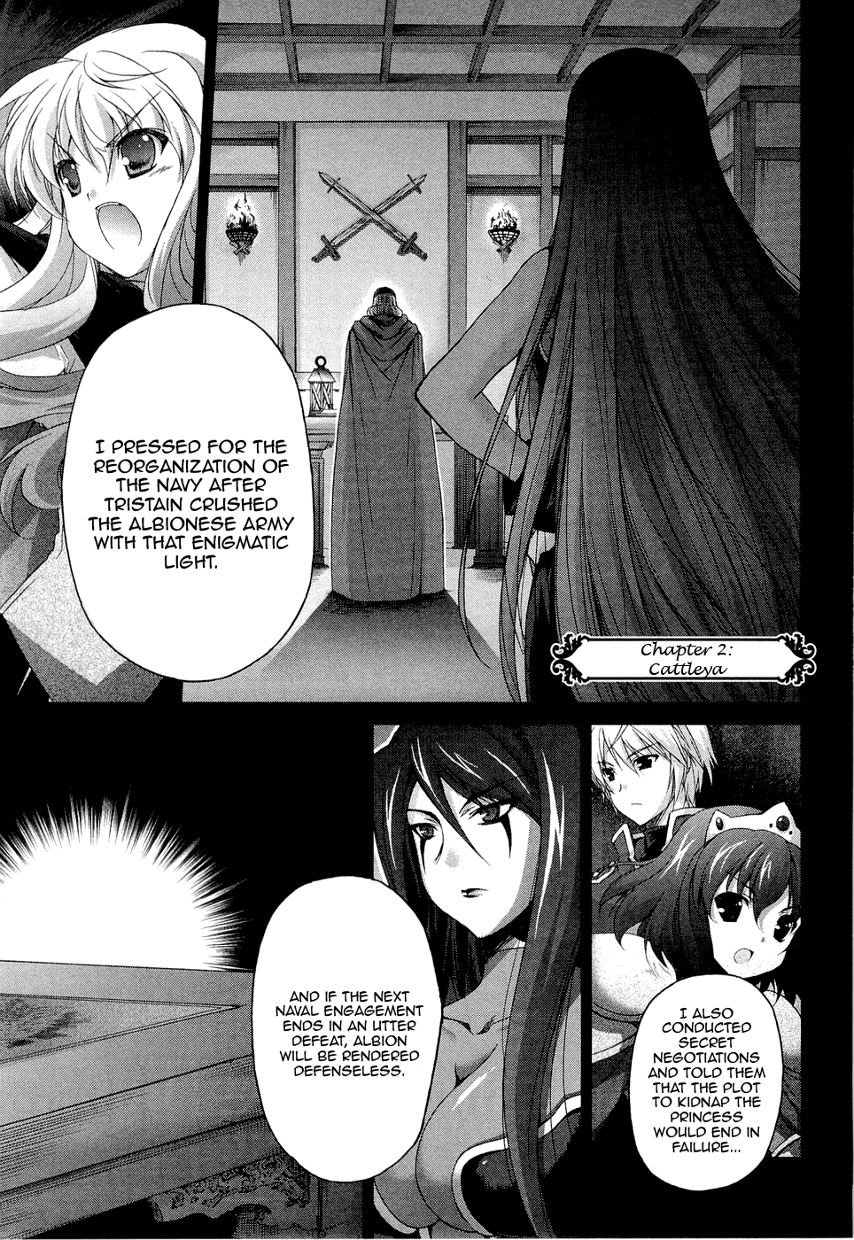 Zero no Tsukaima Chevalier Chapter 2 page 1 - Chapter 2: Cattleya