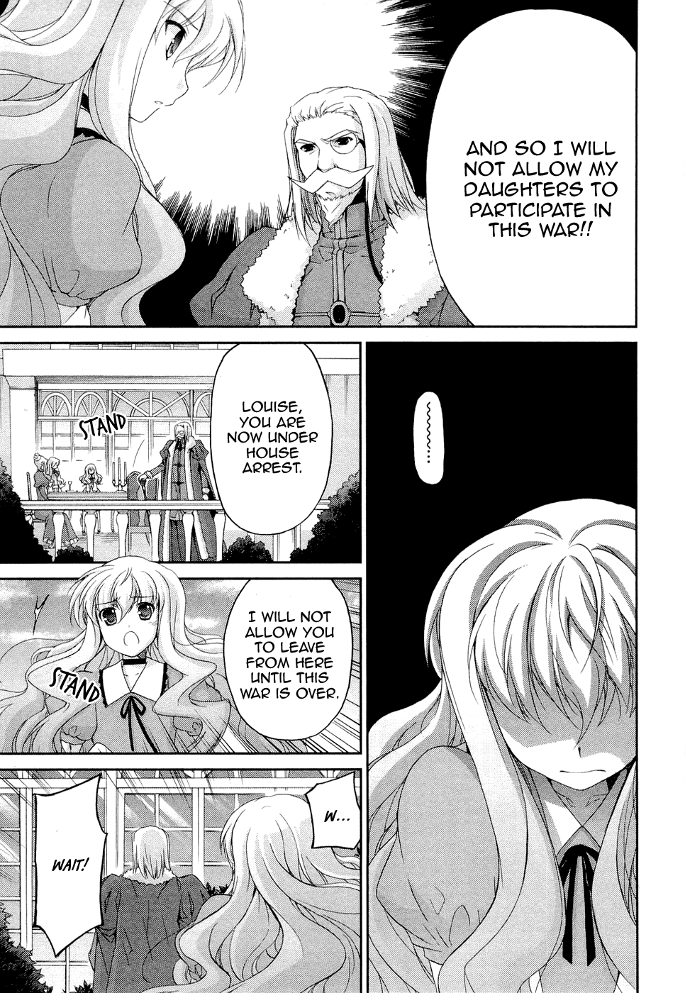 Zero no Tsukaima Chevalier Chapter 2 page 11 - Chapter 2: Cattleya