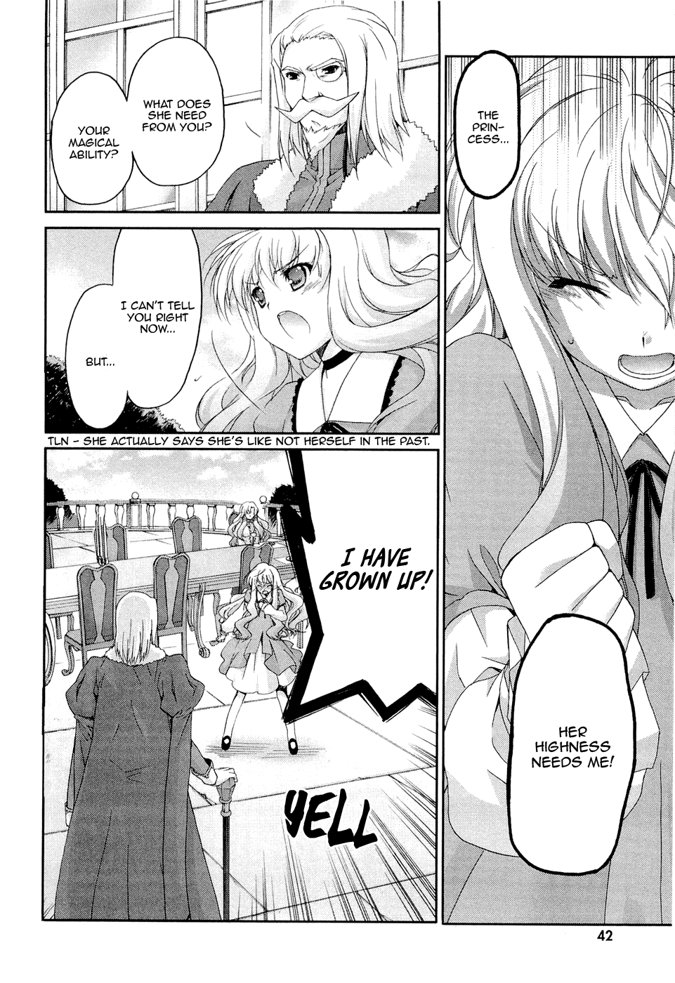 Zero no Tsukaima Chevalier Chapter 2 page 12 - Chapter 2: Cattleya