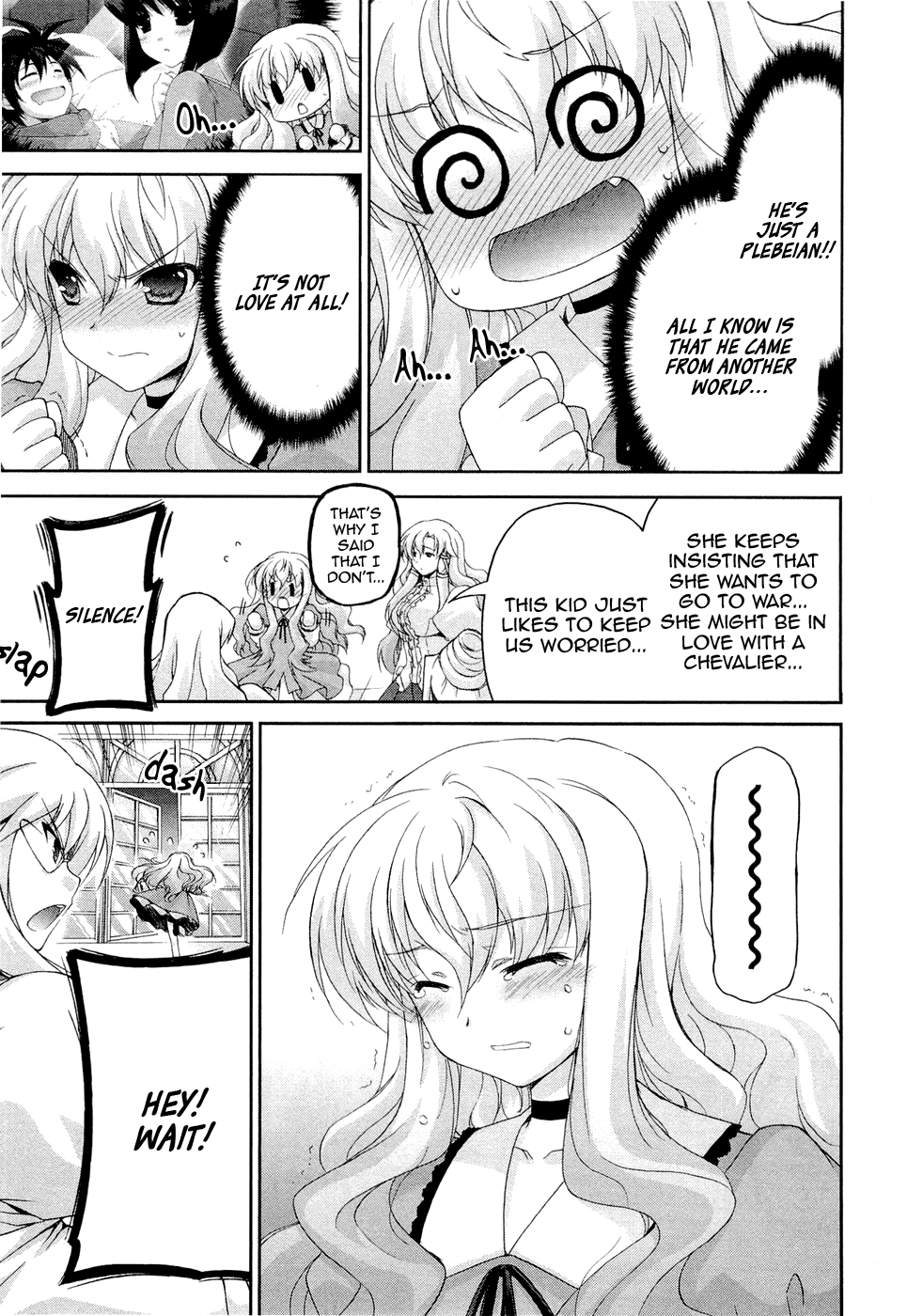 Zero no Tsukaima Chevalier Chapter 2 page 17 - Chapter 2: Cattleya