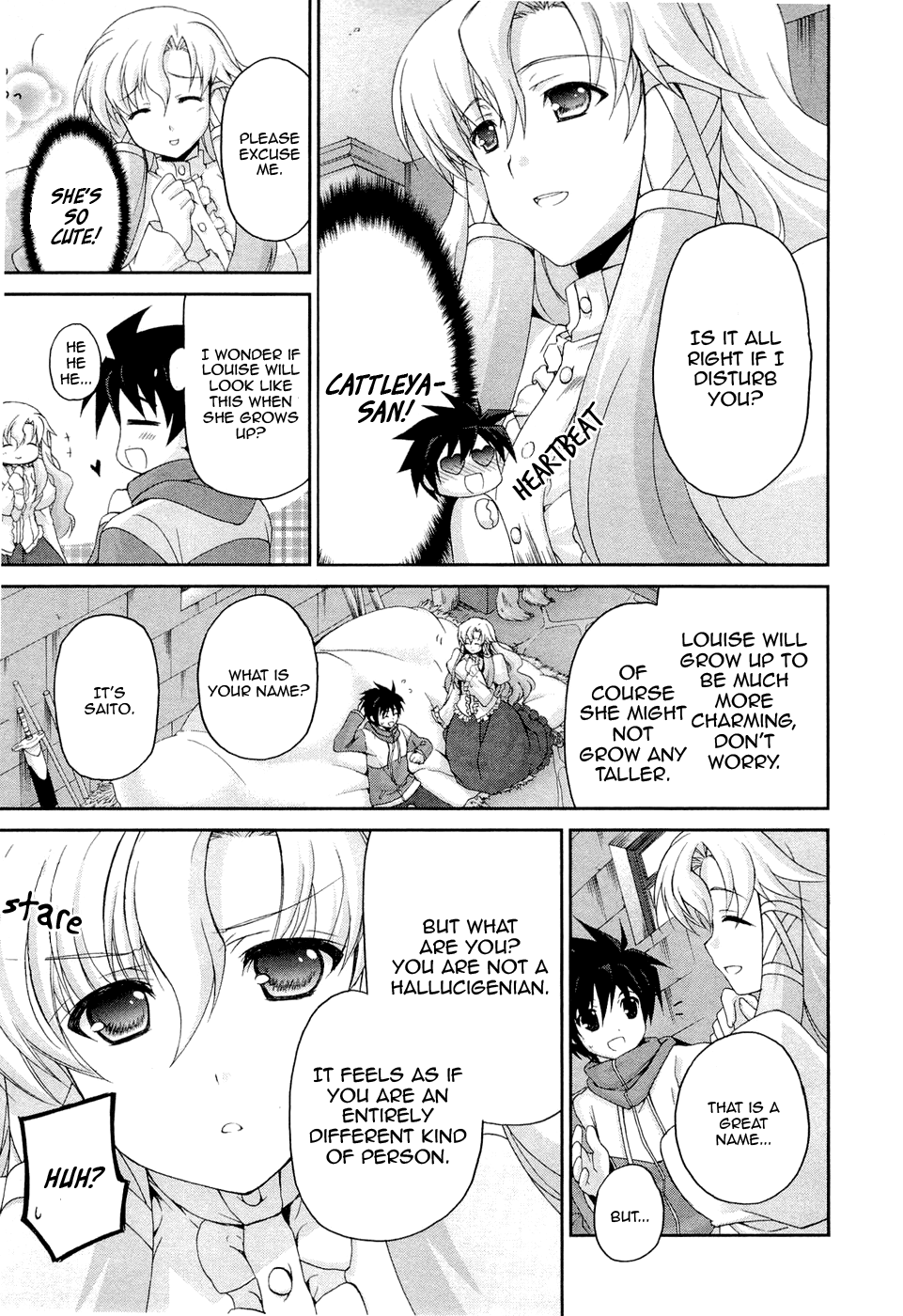 Zero no Tsukaima Chevalier Chapter 2 page 19 - Chapter 2: Cattleya