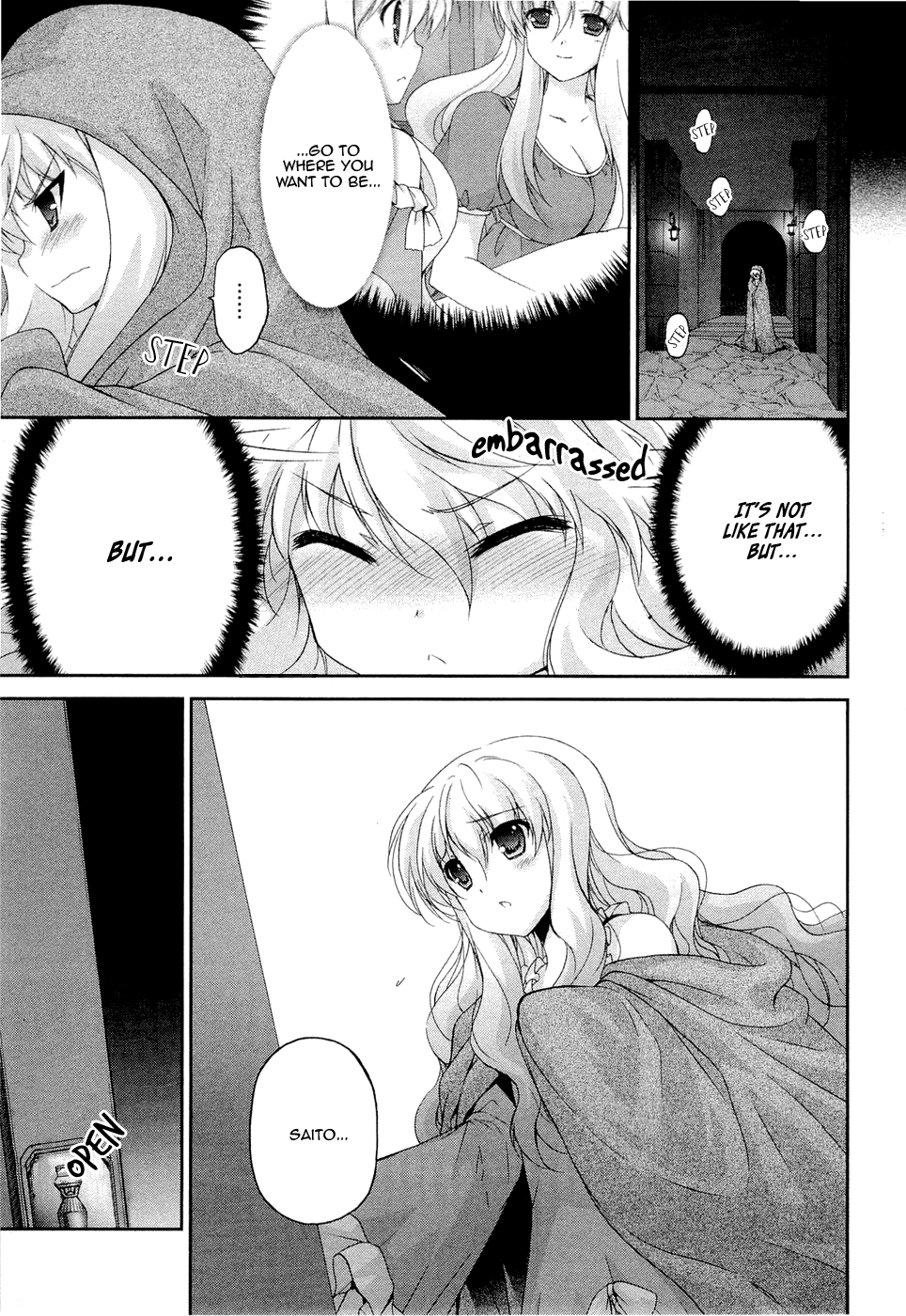 Zero no Tsukaima Chevalier Chapter 2 page 3 - Chapter 2: Cattleya