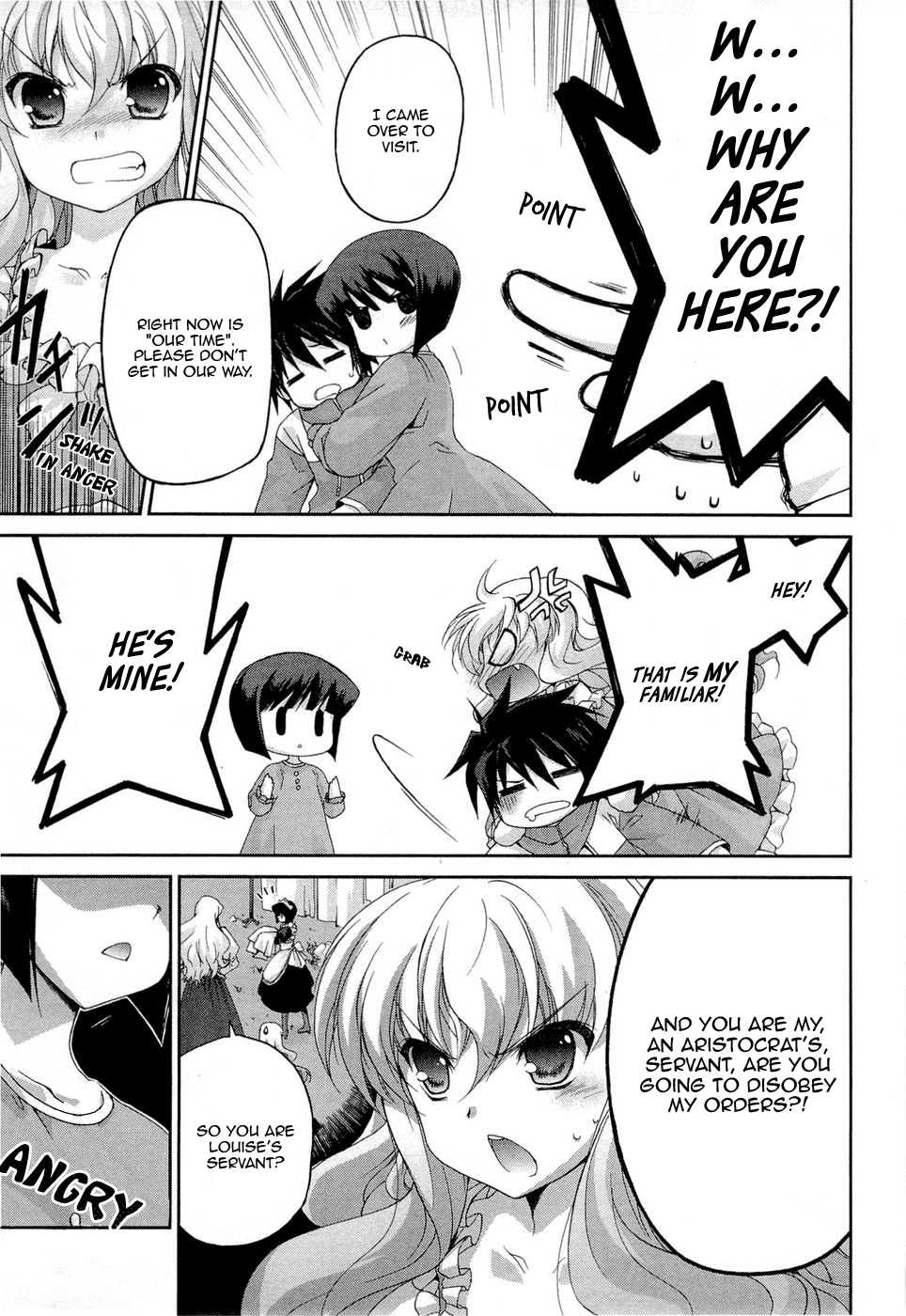 Zero no Tsukaima Chevalier Chapter 2 page 5 - Chapter 2: Cattleya