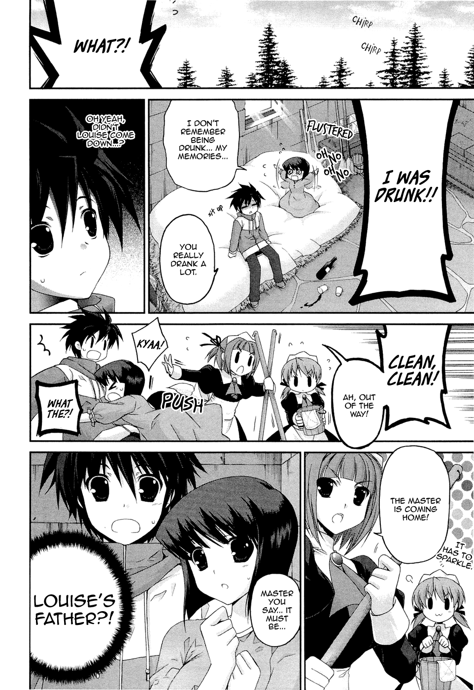 Zero no Tsukaima Chevalier Chapter 2 page 8 - Chapter 2: Cattleya
