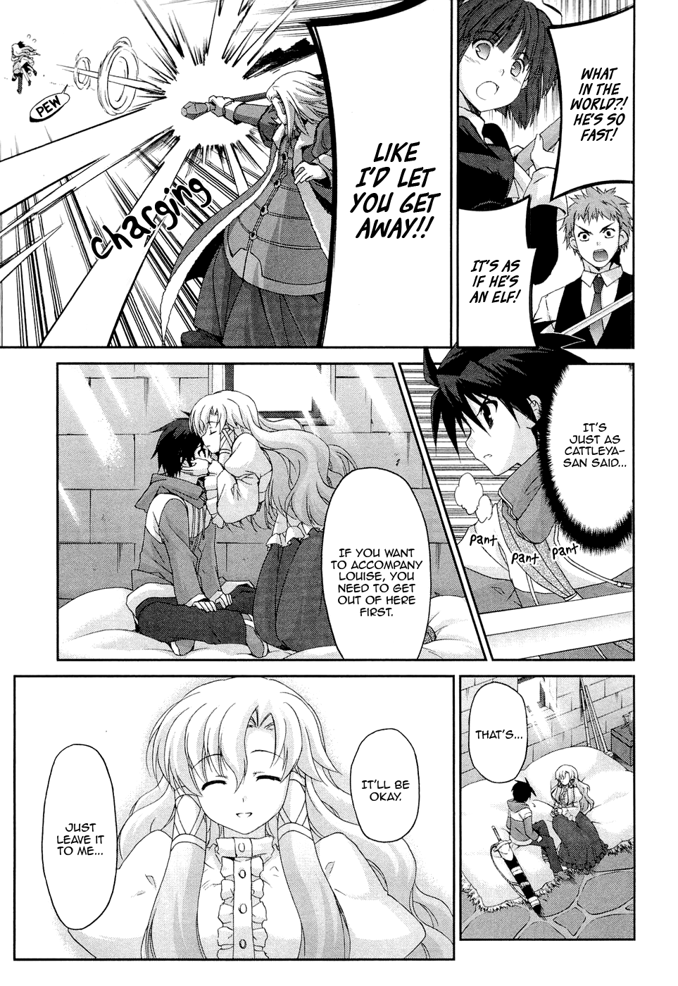 Zero no Tsukaima Chevalier Chapter 3 page 15 - Chapter 3: The La Valiére Family