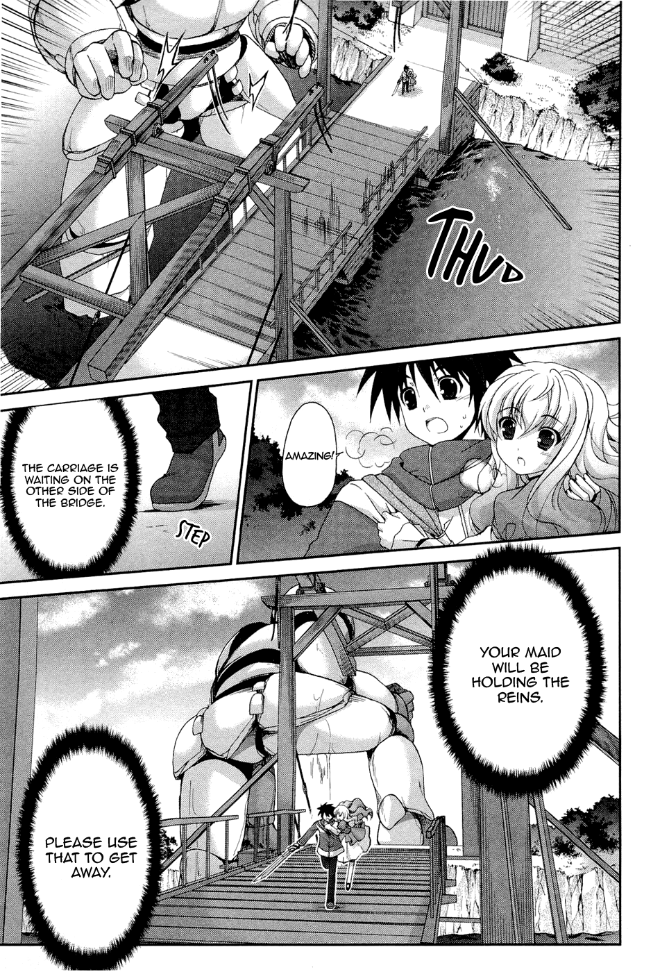 Zero no Tsukaima Chevalier Chapter 3 page 17 - Chapter 3: The La Valiére Family