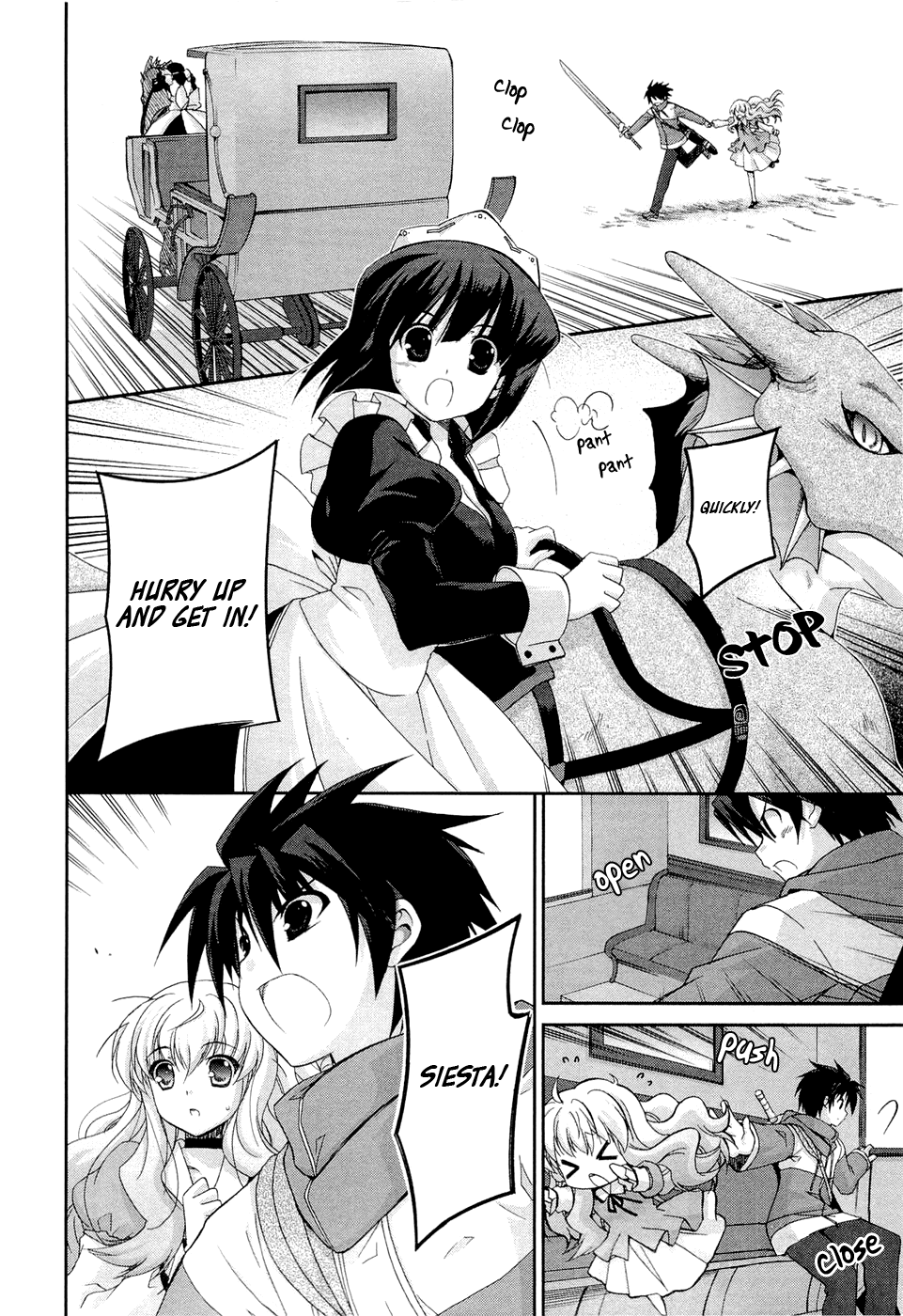 Zero no Tsukaima Chevalier Chapter 3 page 18 - Chapter 3: The La Valiére Family