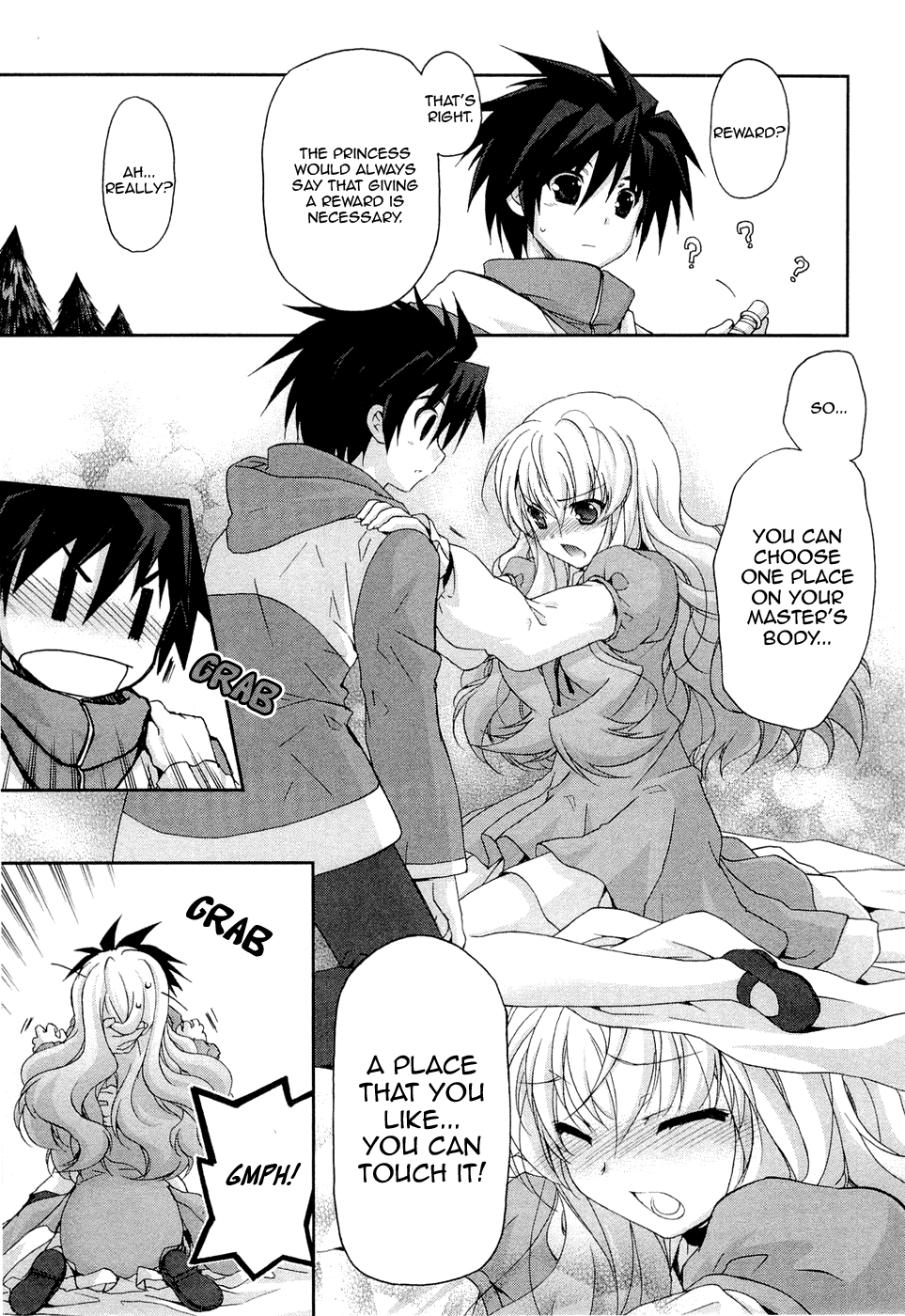 Zero no Tsukaima Chevalier Chapter 3 page 9 - Chapter 3: The La Valiére Family