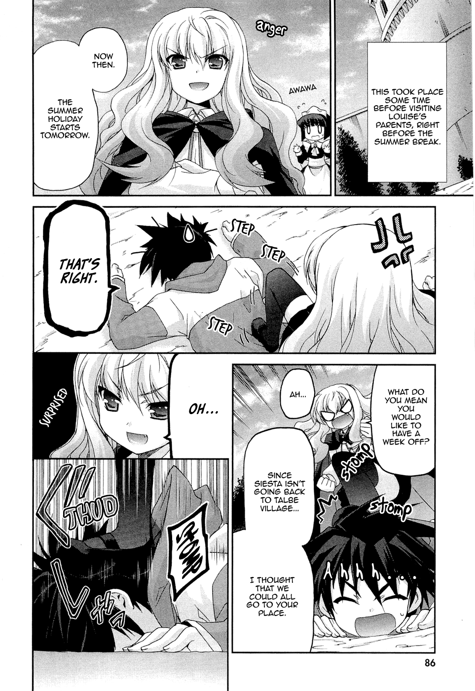 Zero no Tsukaima Chevalier Chapter 4 page 2 - Chapter 4: The Charming Fairy Inn
