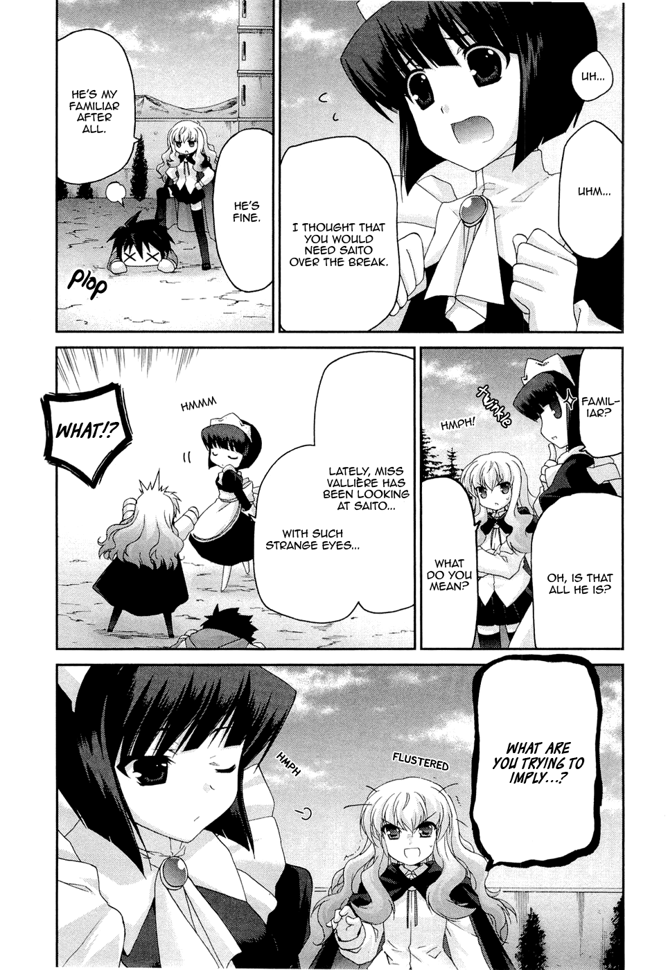 Zero no Tsukaima Chevalier Chapter 4 page 3 - Chapter 4: The Charming Fairy Inn