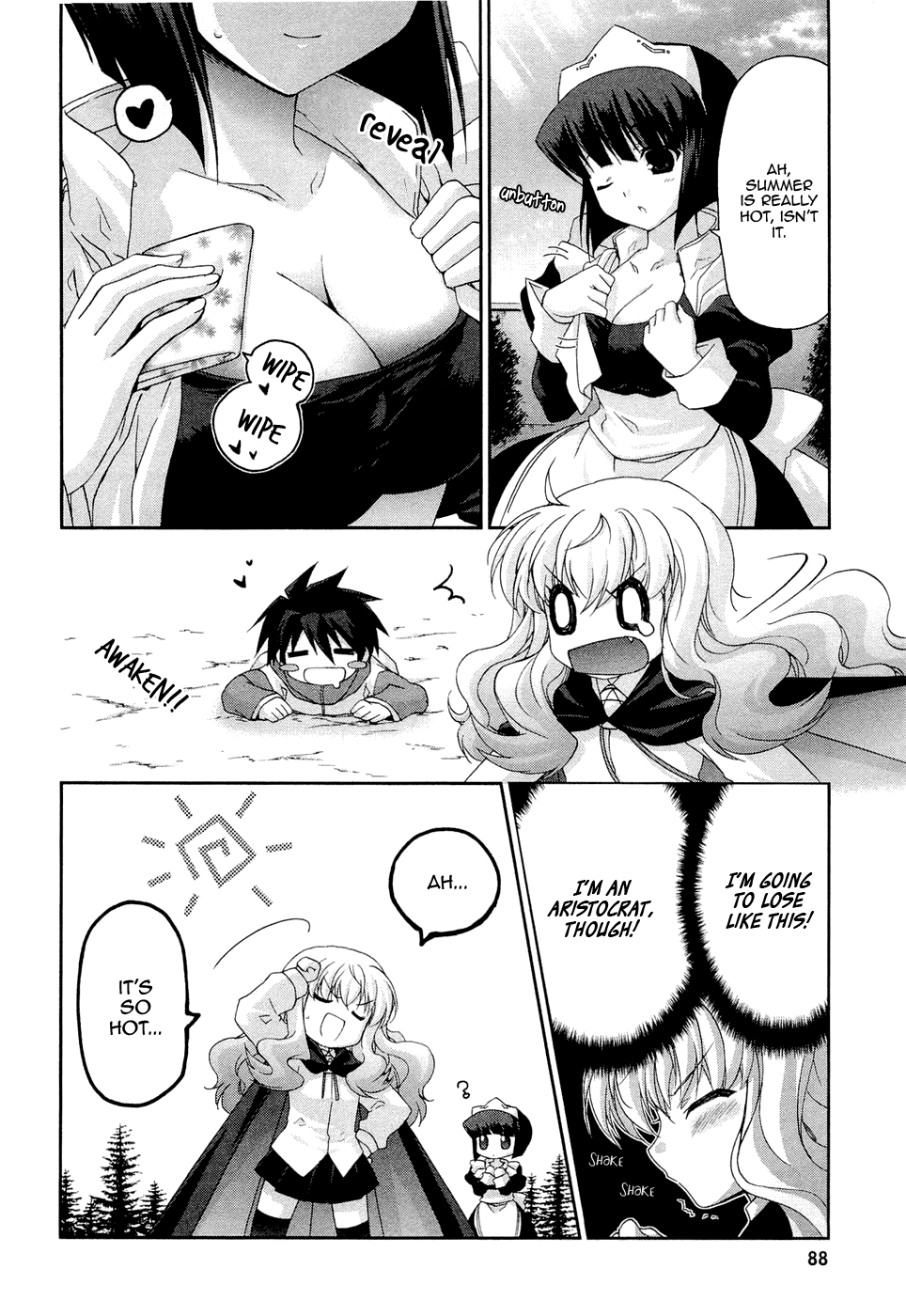 Zero no Tsukaima Chevalier Chapter 4 page 4 - Chapter 4: The Charming Fairy Inn