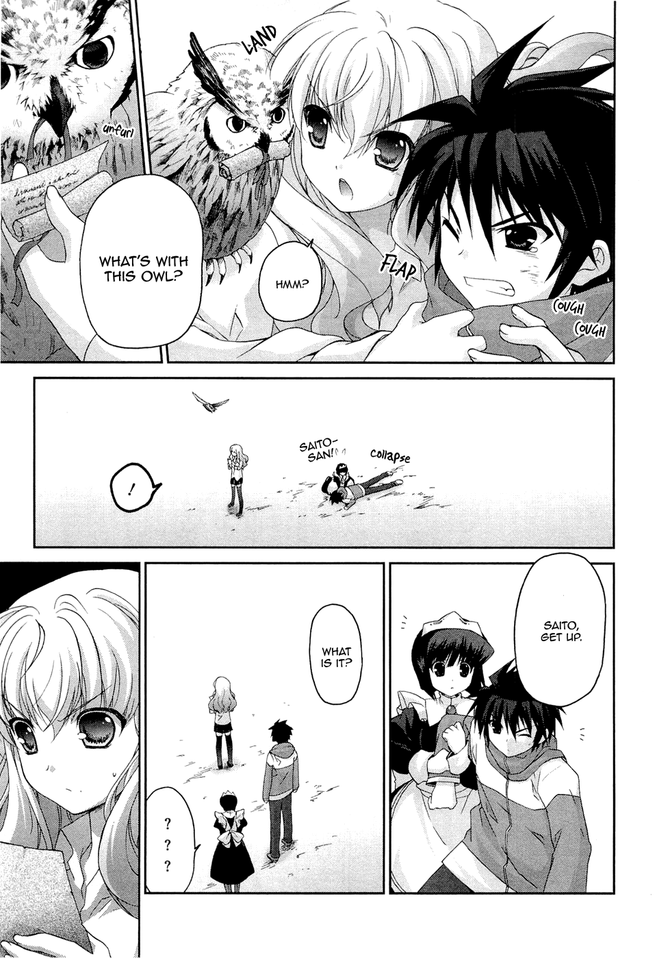 Zero no Tsukaima Chevalier Chapter 4 page 7 - Chapter 4: The Charming Fairy Inn