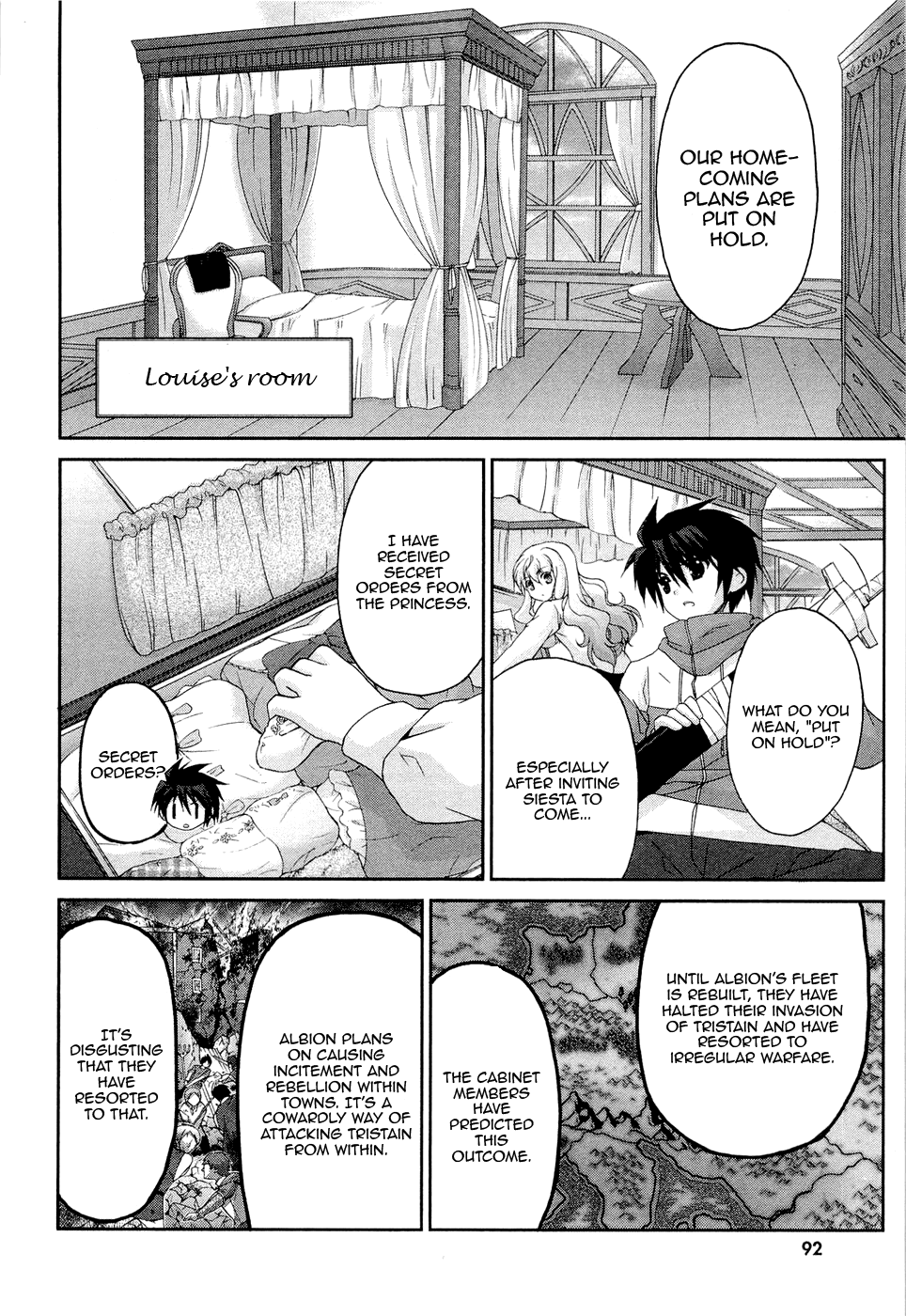 Zero no Tsukaima Chevalier Chapter 4 page 8 - Chapter 4: The Charming Fairy Inn