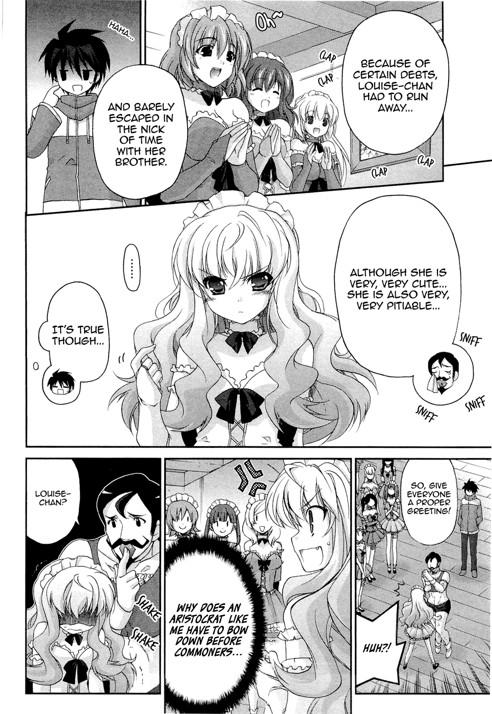 Zero no Tsukaima Chevalier Chapter 5 page 4 - Chapter 5: The Charming Fairy Inn 2