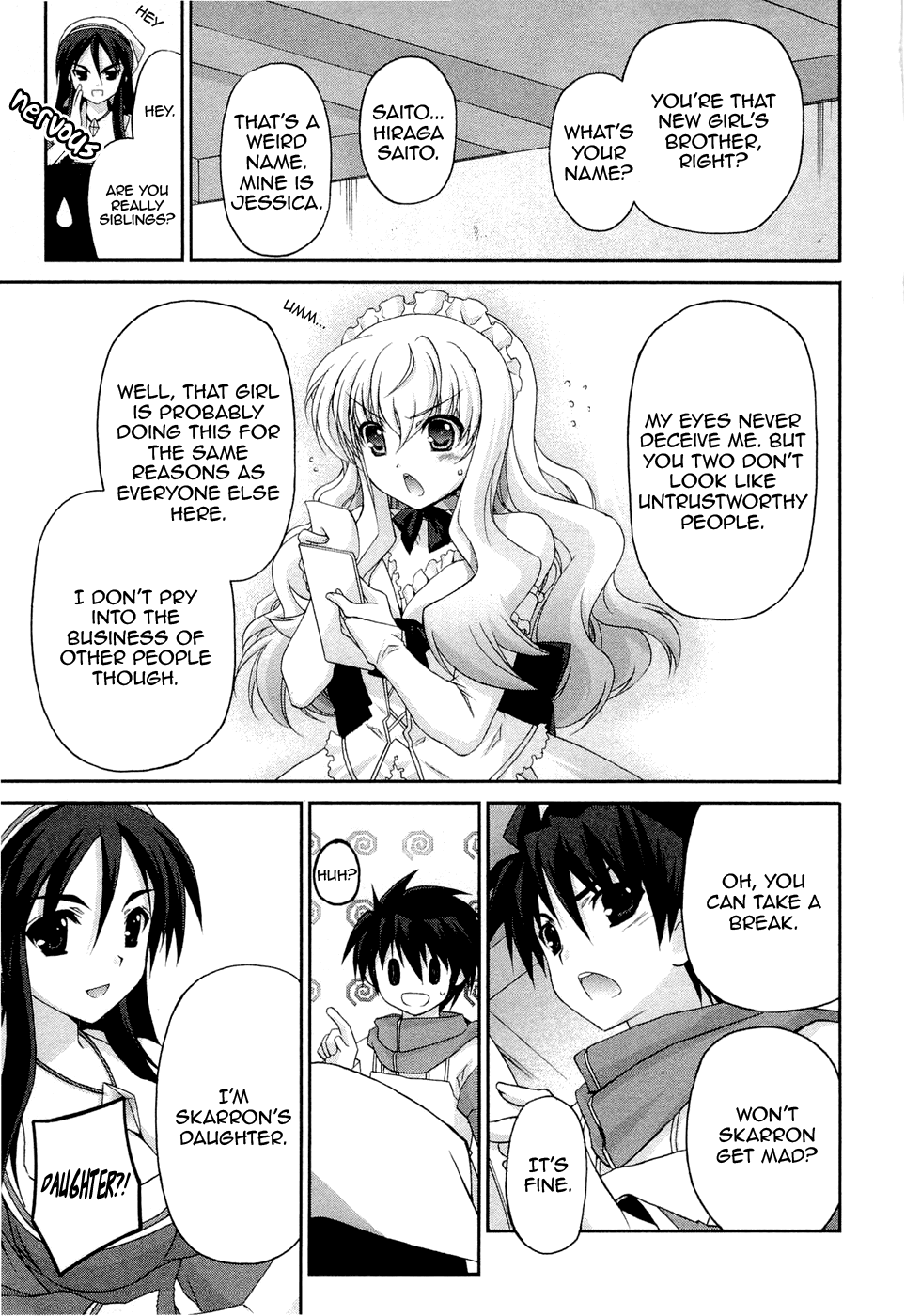 Zero no Tsukaima Chevalier Chapter 5 page 9 - Chapter 5: The Charming Fairy Inn 2