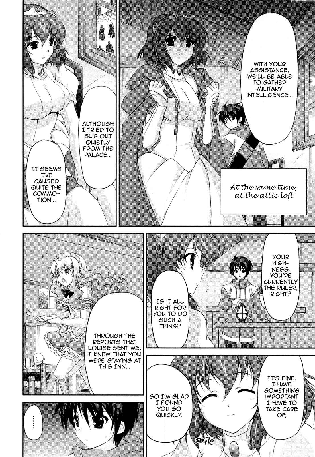 Zero no Tsukaima Chevalier Chapter 8 page 10 - Chapter 8: Tristanian Holiday