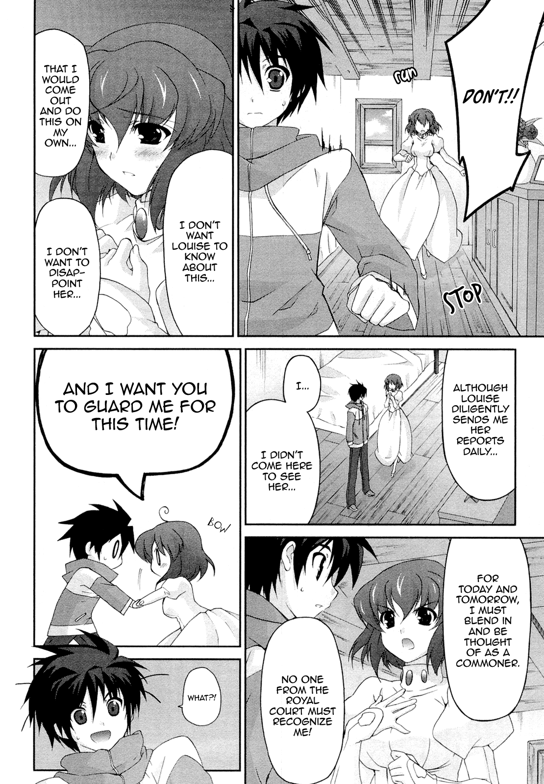 Zero no Tsukaima Chevalier Chapter 8 page 12 - Chapter 8: Tristanian Holiday