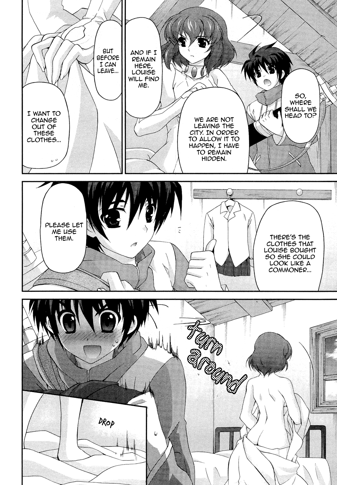 Zero no Tsukaima Chevalier Chapter 8 page 14 - Chapter 8: Tristanian Holiday