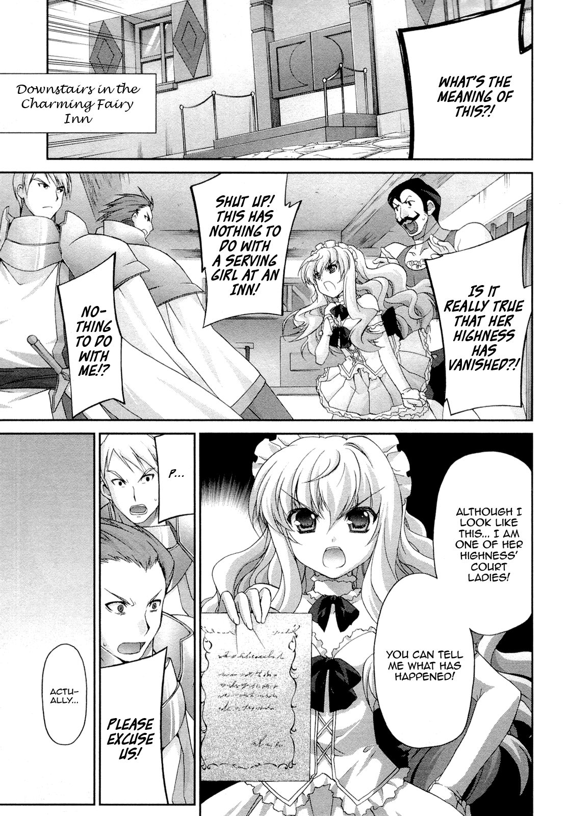Zero no Tsukaima Chevalier Chapter 8 page 17 - Chapter 8: Tristanian Holiday