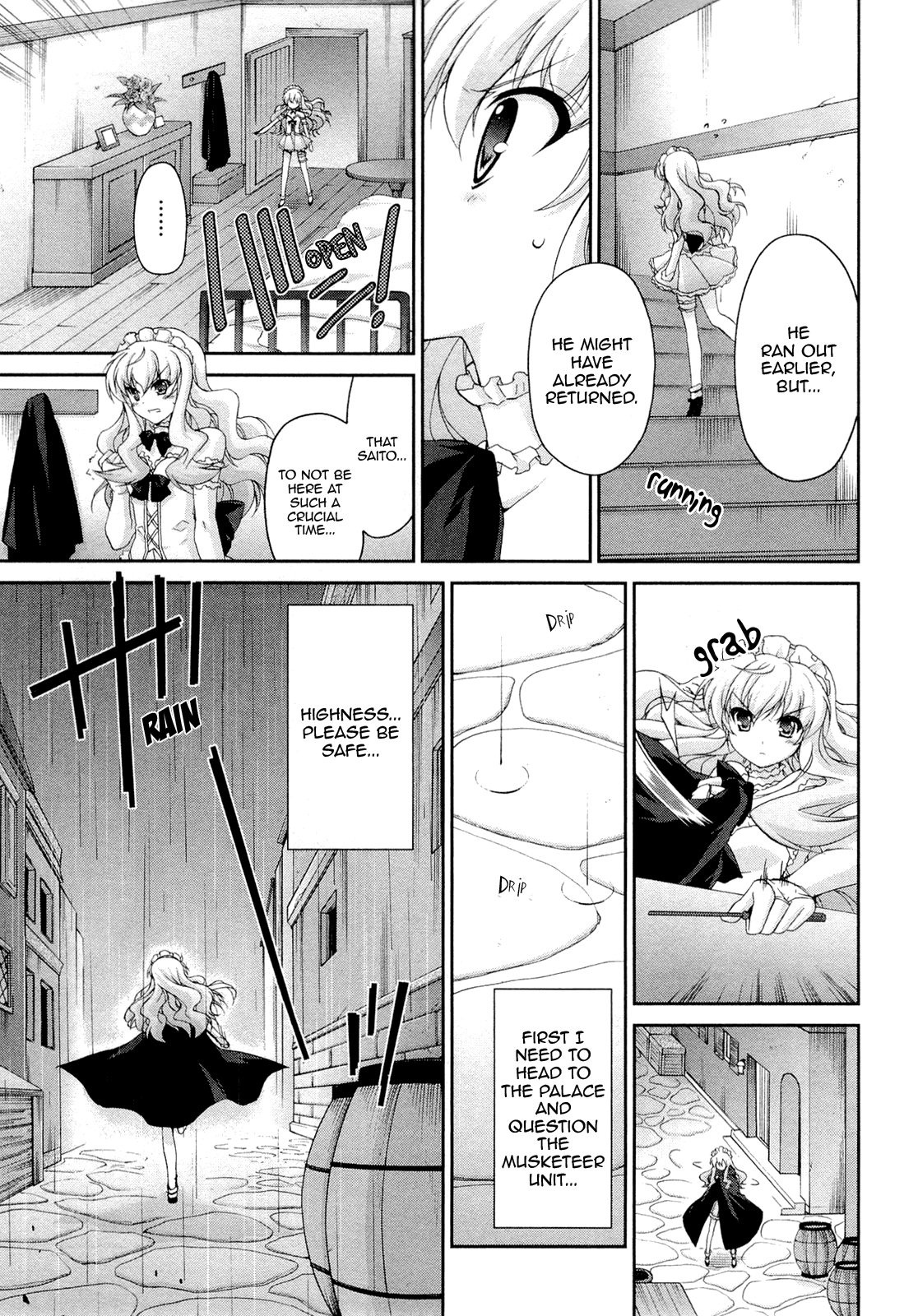 Zero no Tsukaima Chevalier Chapter 8 page 19 - Chapter 8: Tristanian Holiday