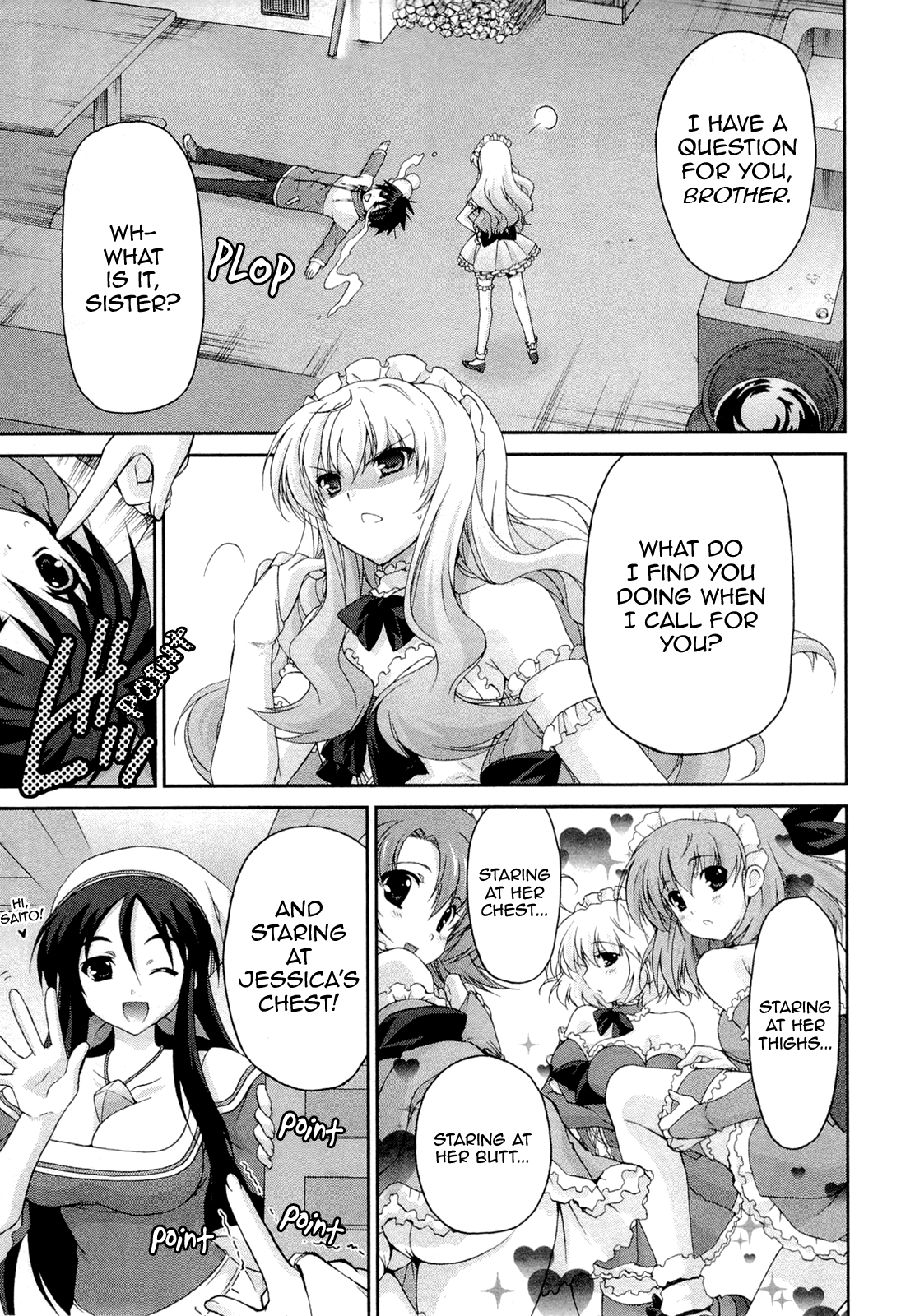 Zero no Tsukaima Chevalier Chapter 8 page 3 - Chapter 8: Tristanian Holiday