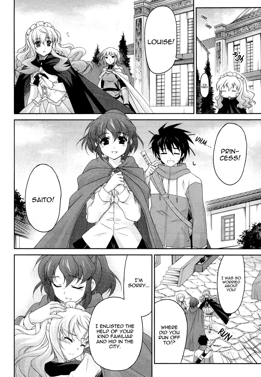 Zero no Tsukaima Chevalier Chapter 9 page 22 - Chapter 9: Tristanian Holiday 2