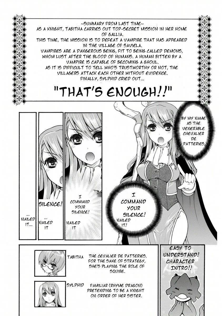 Zero no Tsukaima Gaiden: Tabasa no Bouken Chapter 6 page 7 - Chapter 6: Tabitha & The Vampire 3