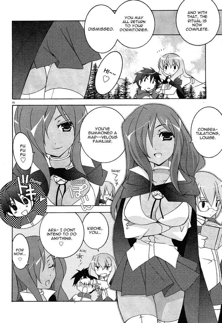 Zero no Tsukaima Chapter 1 page 26 - Chapter 1: I am a Familiar