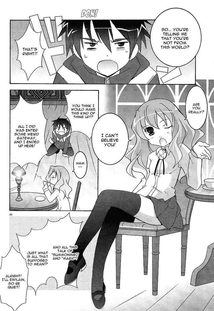 Zero no Tsukaima Chapter 1 page 28 - Chapter 1: I am a Familiar