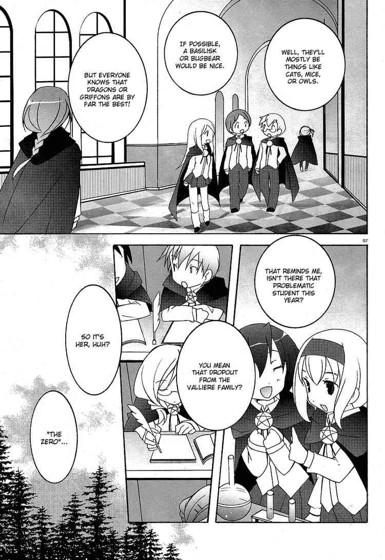 Zero no Tsukaima Chapter 1 page 7 - Chapter 1: I am a Familiar