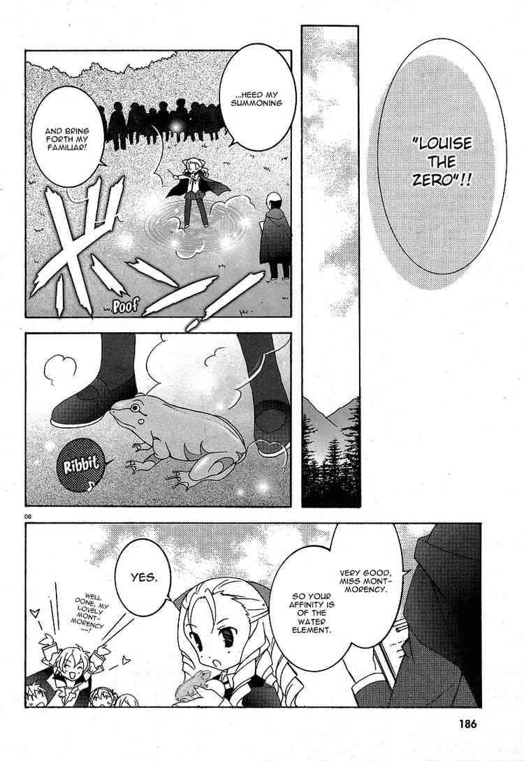 Zero no Tsukaima Chapter 1 page 8 - Chapter 1: I am a Familiar