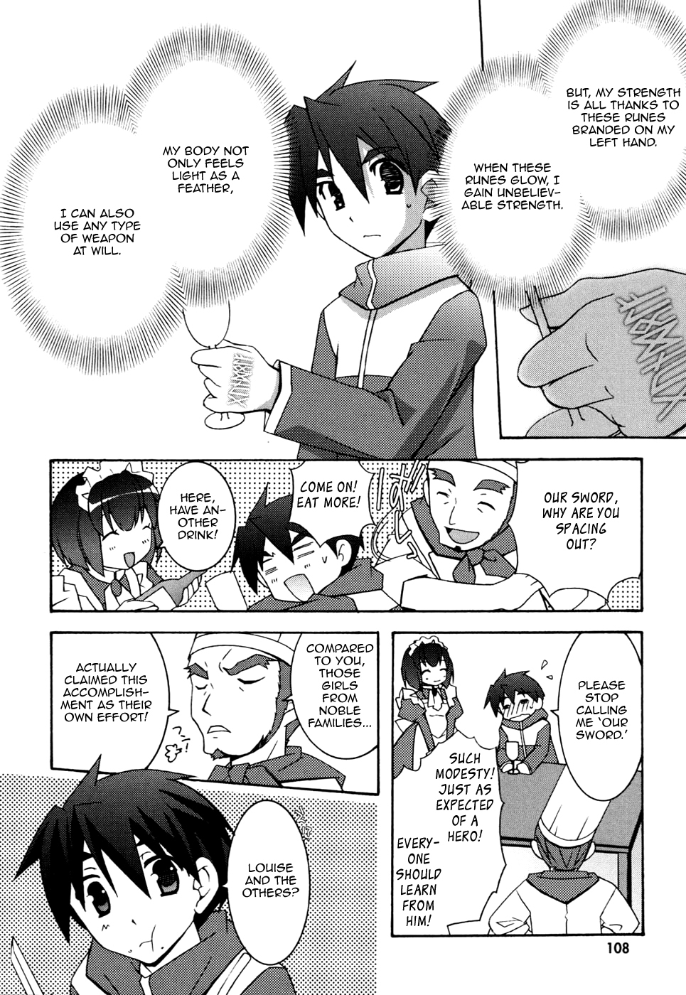 Zero no Tsukaima Chapter 10 page 4 - Chapter 10: The Ball of Frigg
