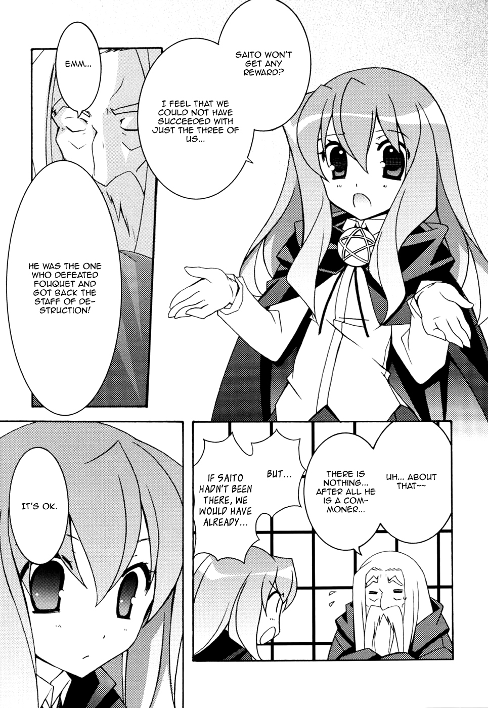 Zero no Tsukaima Chapter 10 page 7 - Chapter 10: The Ball of Frigg