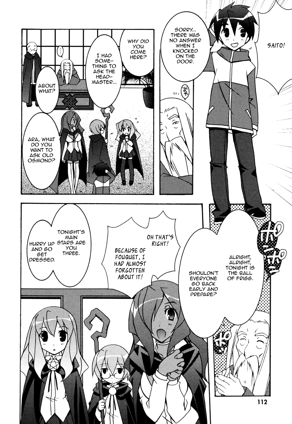 Zero no Tsukaima Chapter 10 page 8 - Chapter 10: The Ball of Frigg