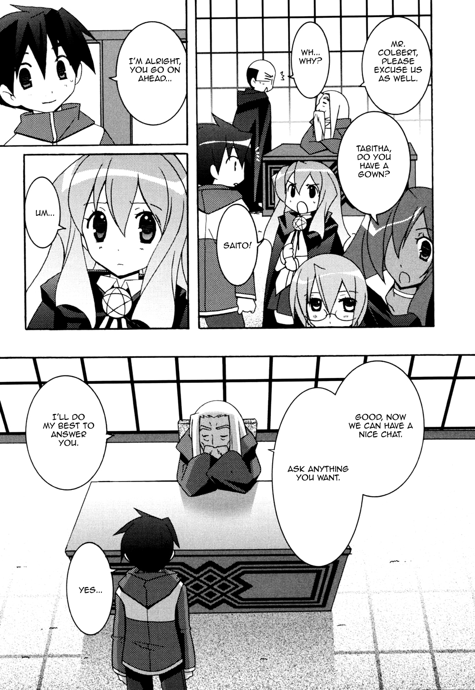 Zero no Tsukaima Chapter 10 page 9 - Chapter 10: The Ball of Frigg