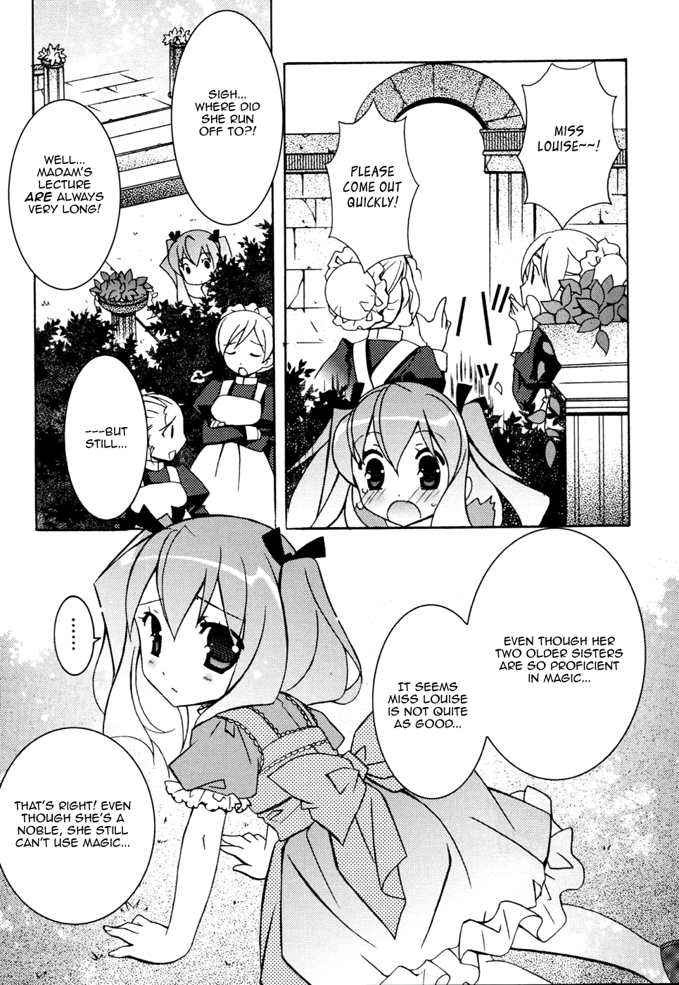 Zero no Tsukaima Chapter 11 page 11 - Chapter 11: A Secret Boat