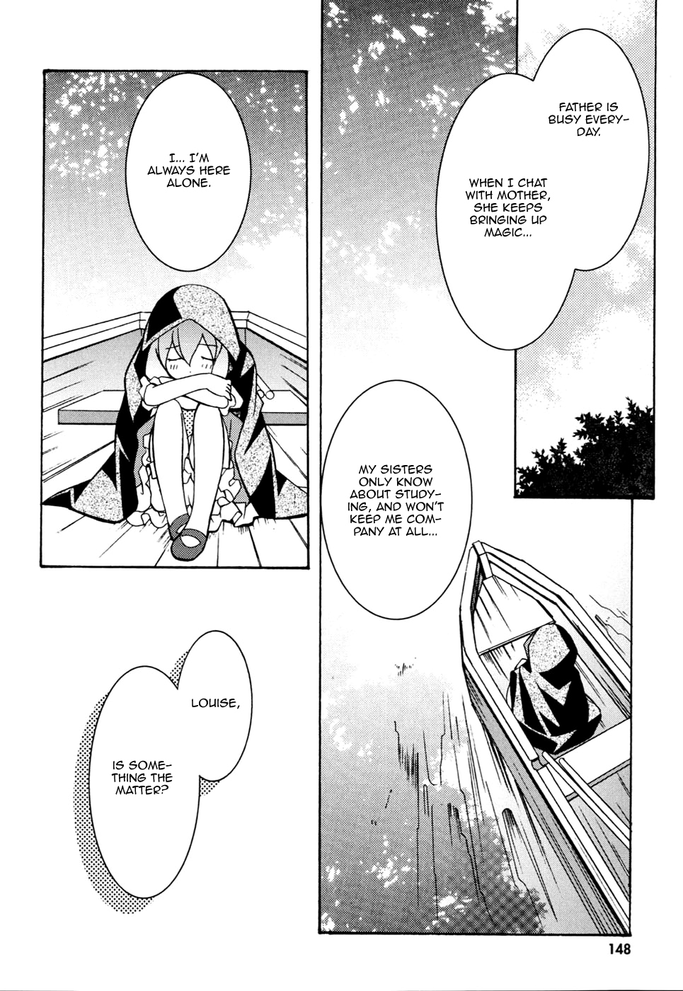 Zero no Tsukaima Chapter 11 page 12 - Chapter 11: A Secret Boat