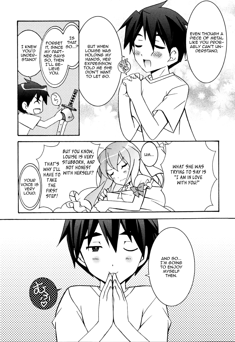 Zero no Tsukaima Chapter 11 page 8 - Chapter 11: A Secret Boat