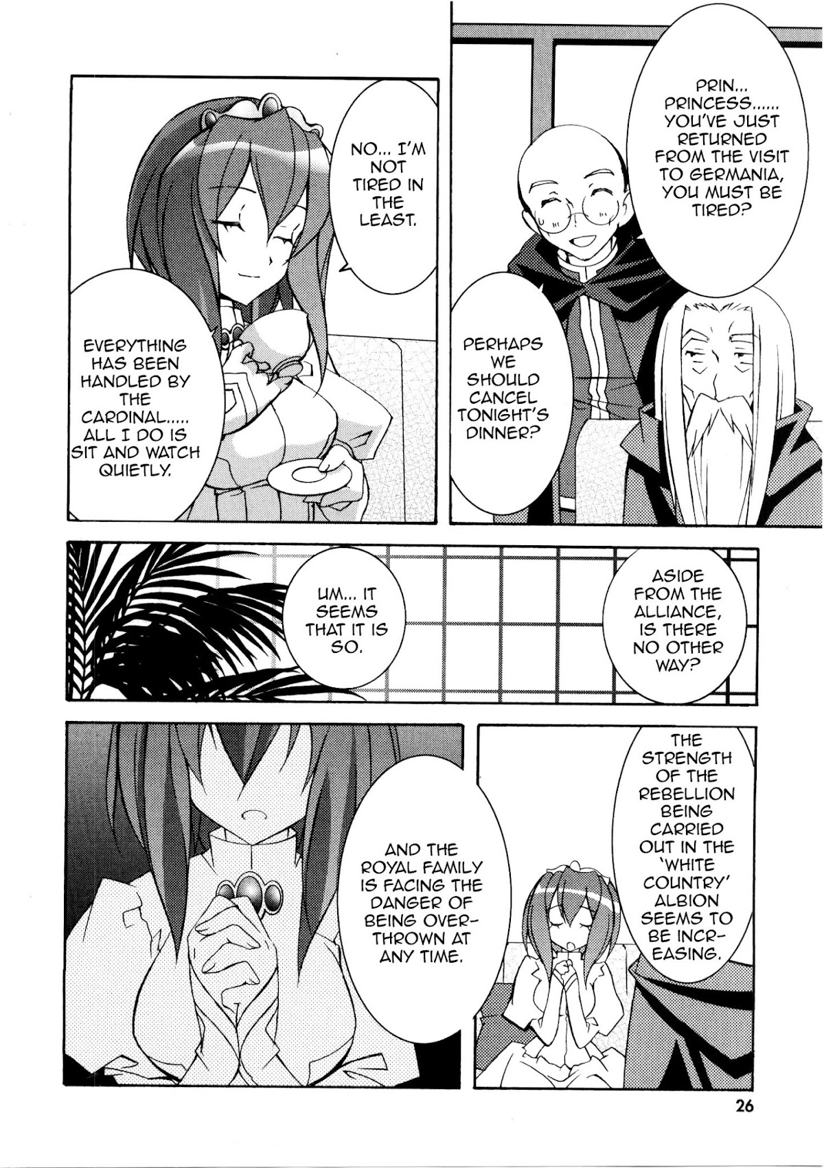 Zero no Tsukaima Chapter 12 page 26 - Chapter 12: The Princess' Melancholy