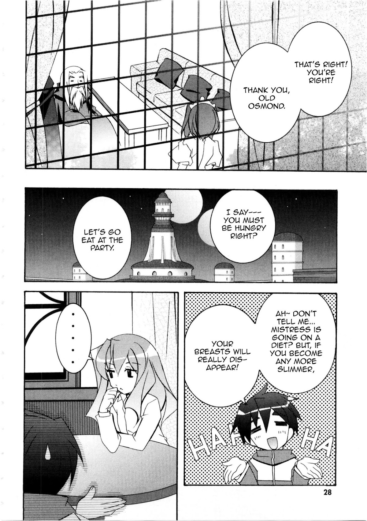 Zero no Tsukaima Chapter 12 page 28 - Chapter 12: The Princess' Melancholy