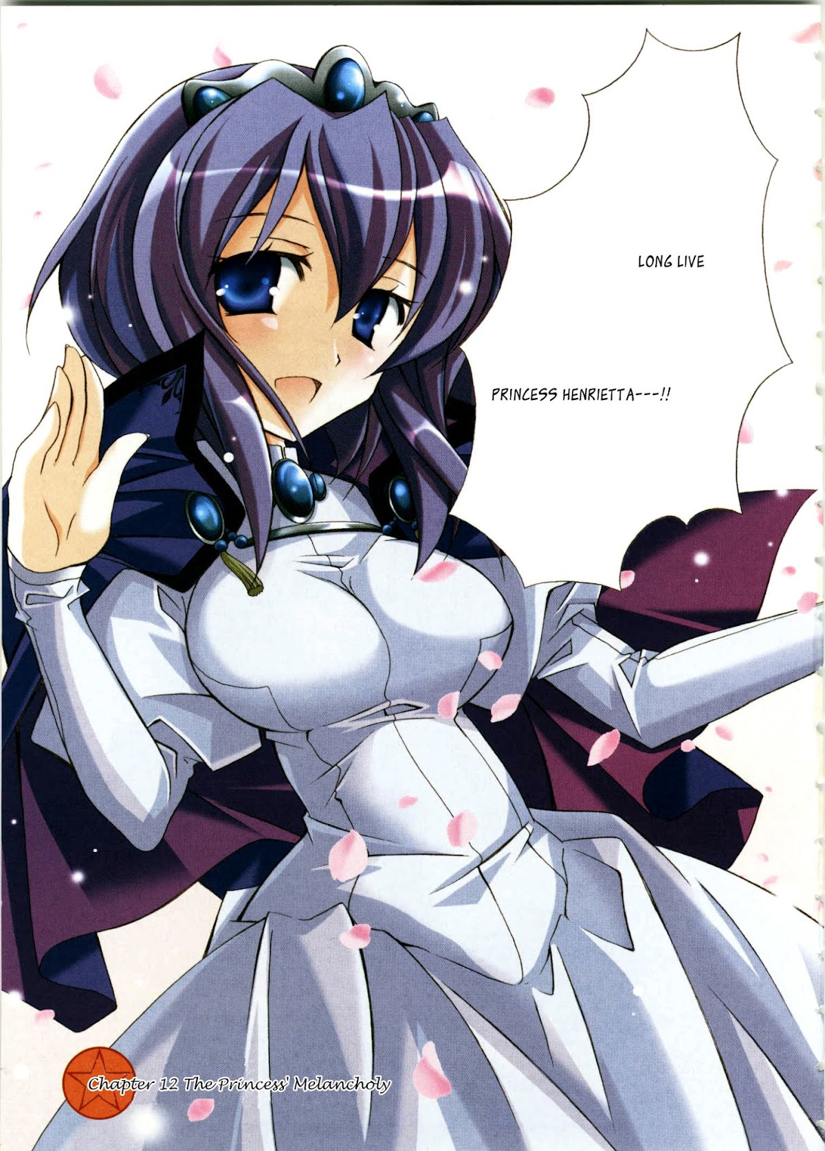 Zero no Tsukaima Chapter 12 page 3 - Chapter 12: The Princess' Melancholy