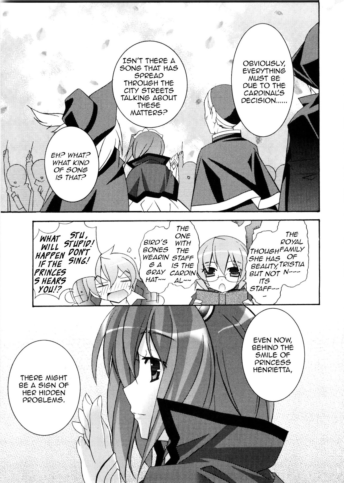 Zero no Tsukaima Chapter 12 page 9 - Chapter 12: The Princess' Melancholy