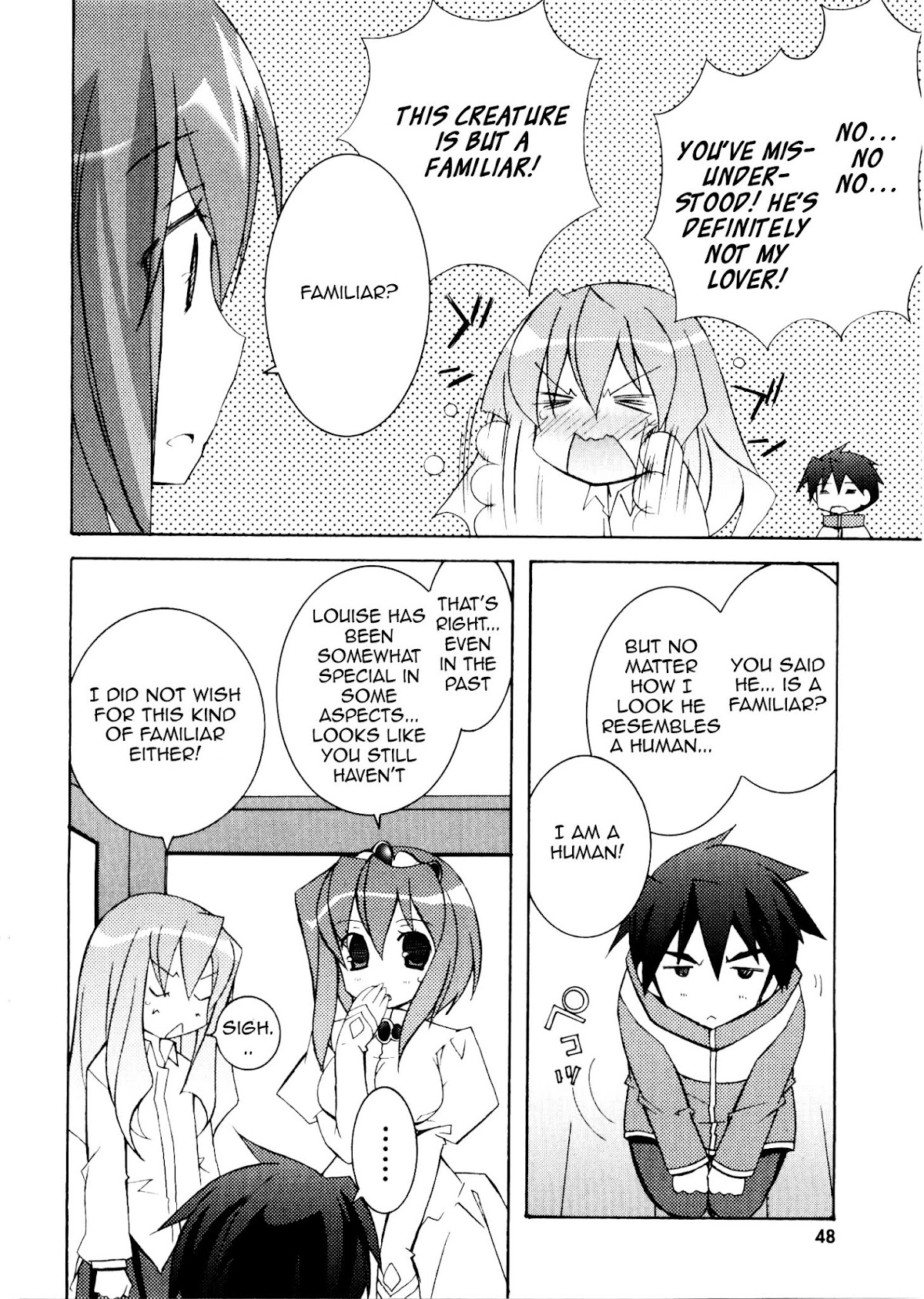 Zero no Tsukaima Chapter 13 page 12 - Chapter 13: A Childhood Friend's Request