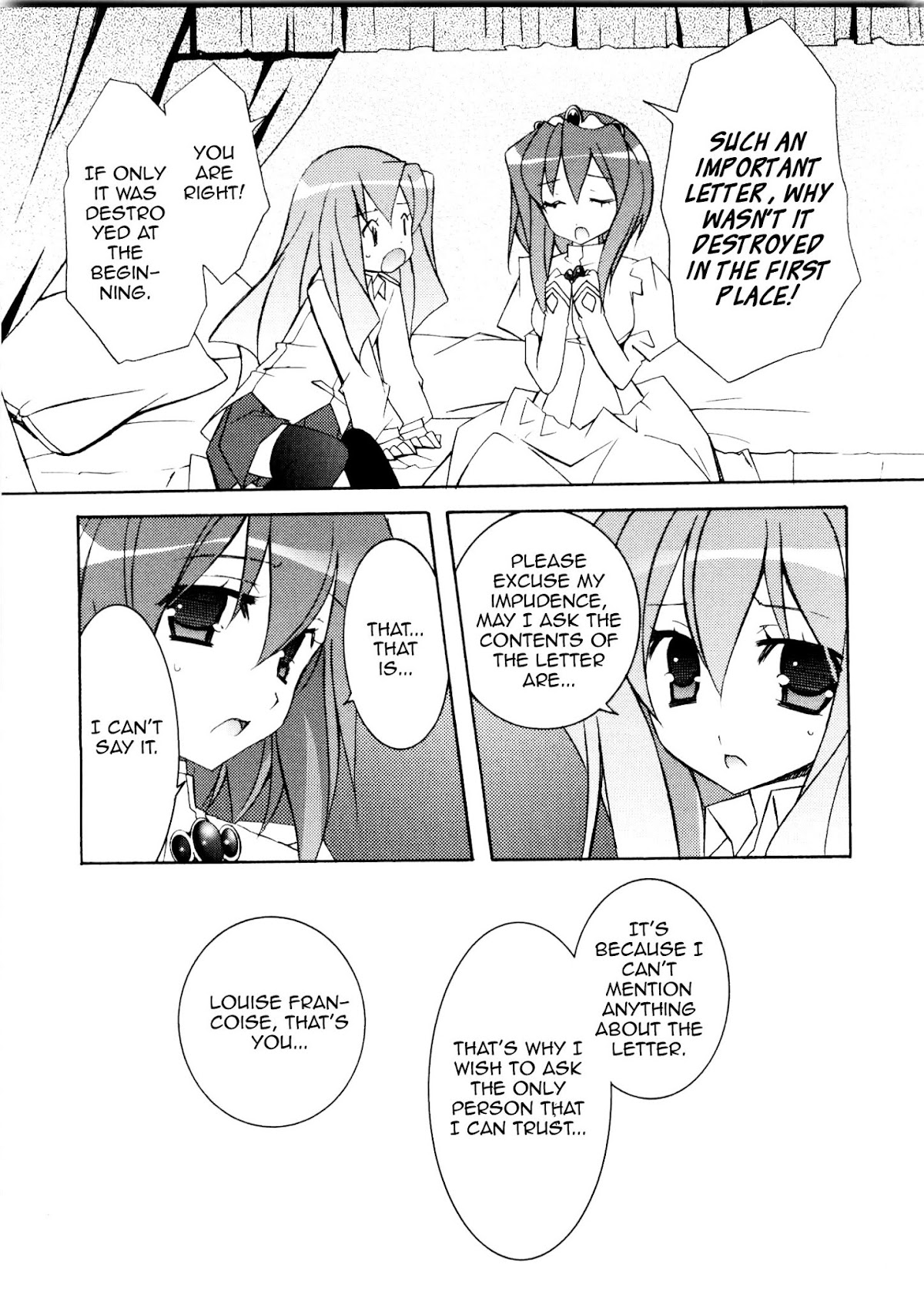 Zero no Tsukaima Chapter 13 page 21 - Chapter 13: A Childhood Friend's Request