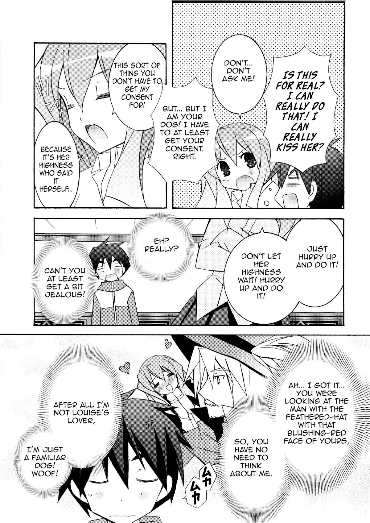 Zero no Tsukaima Chapter 13 page 27 - Chapter 13: A Childhood Friend's Request