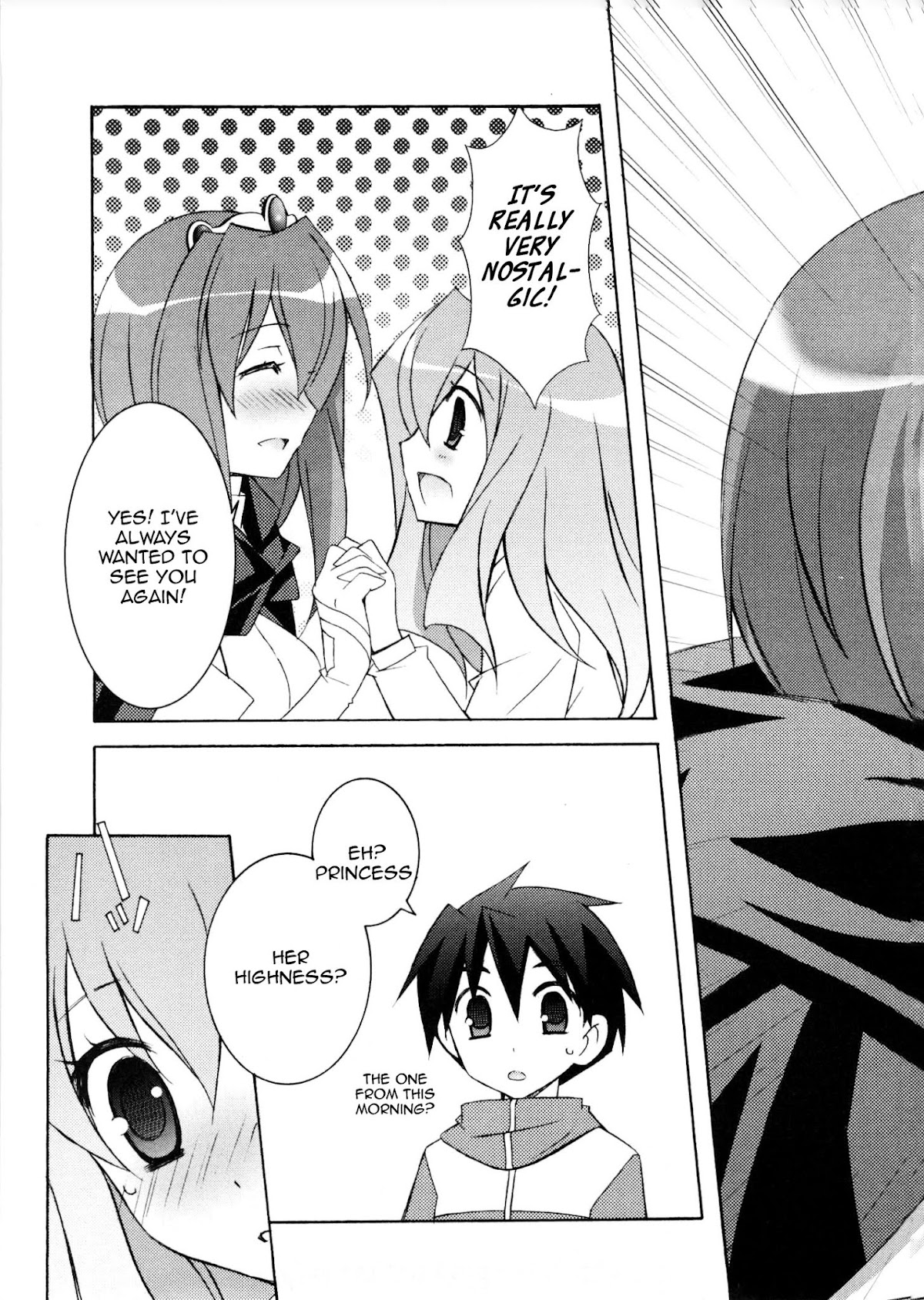 Zero no Tsukaima Chapter 13 page 3 - Chapter 13: A Childhood Friend's Request